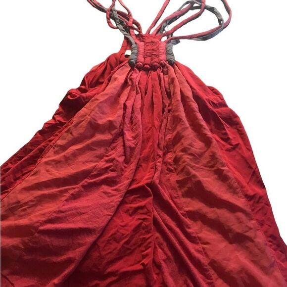 BCBG Runway size small lined boho style top so unique excellent condition - Picture 1 of 4